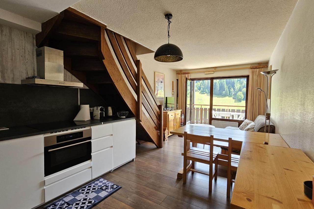 3-Star Apartment With View La Clusaz Exteriér fotografie